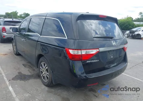 2011 Honda Odyssey Ex-L z USA, uszkodzony, nr VIN 5FNRL5H68BB038486